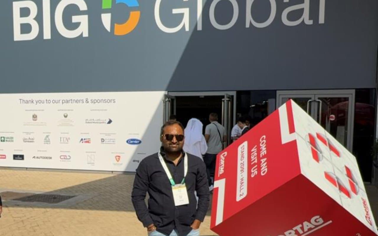 Vatsal H. Patel at Big 5 Global in Dubai